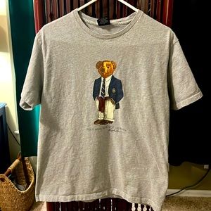 Vintage Polo Ralph Lauren Bear tee shirt. Size small (mens)
